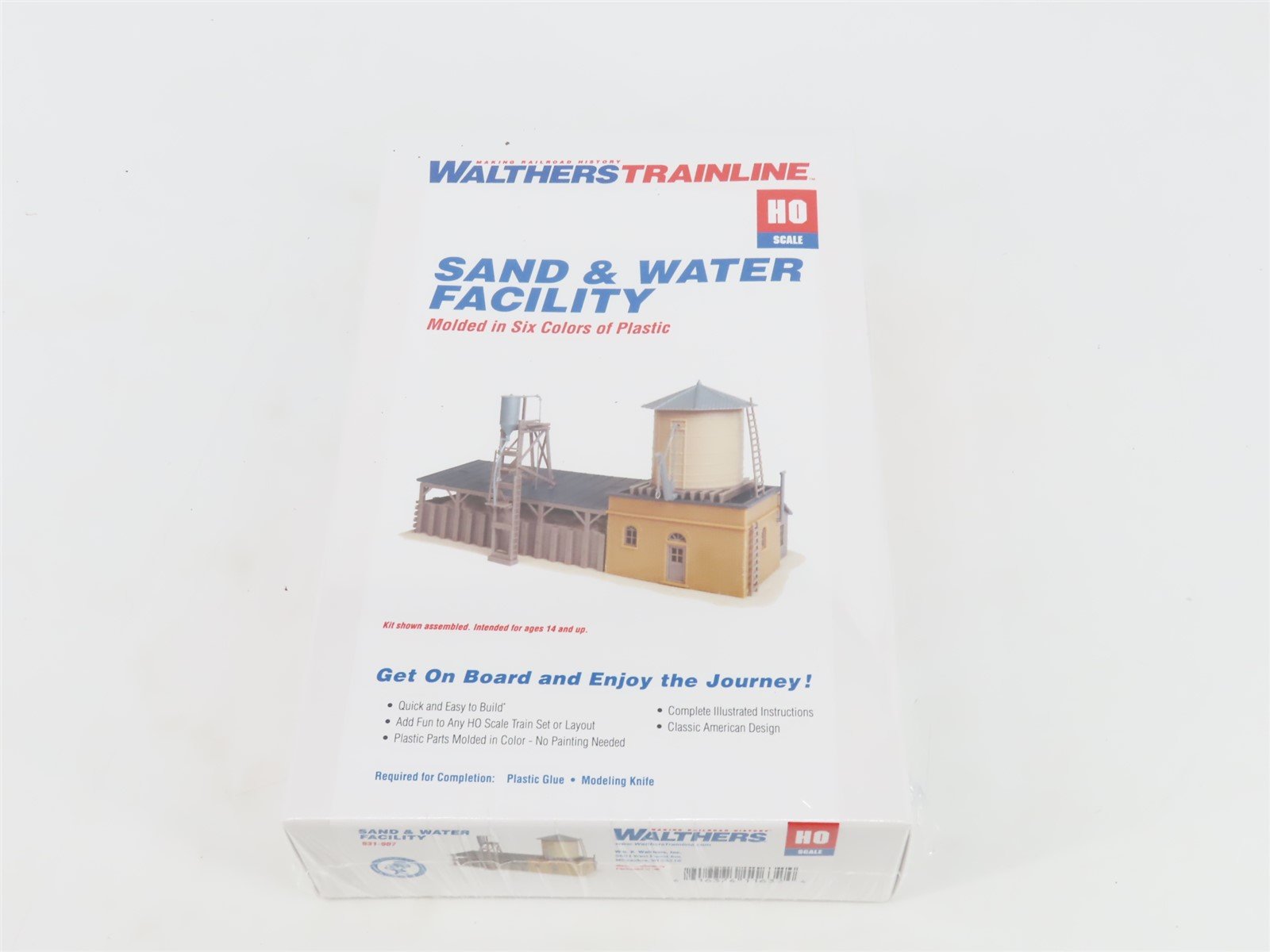 HO 1/87 Scale Walthers Trainline Kit 931-907 Sand & Water Facility - SEALED