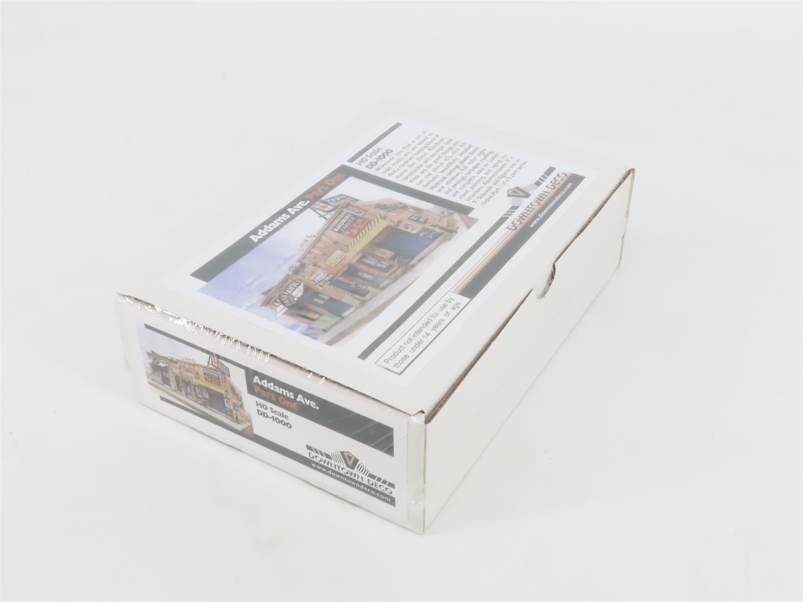 HO 1/87 Scale Downtown Deco Kit DD-1000 Addams Ave. Part One - SEALED