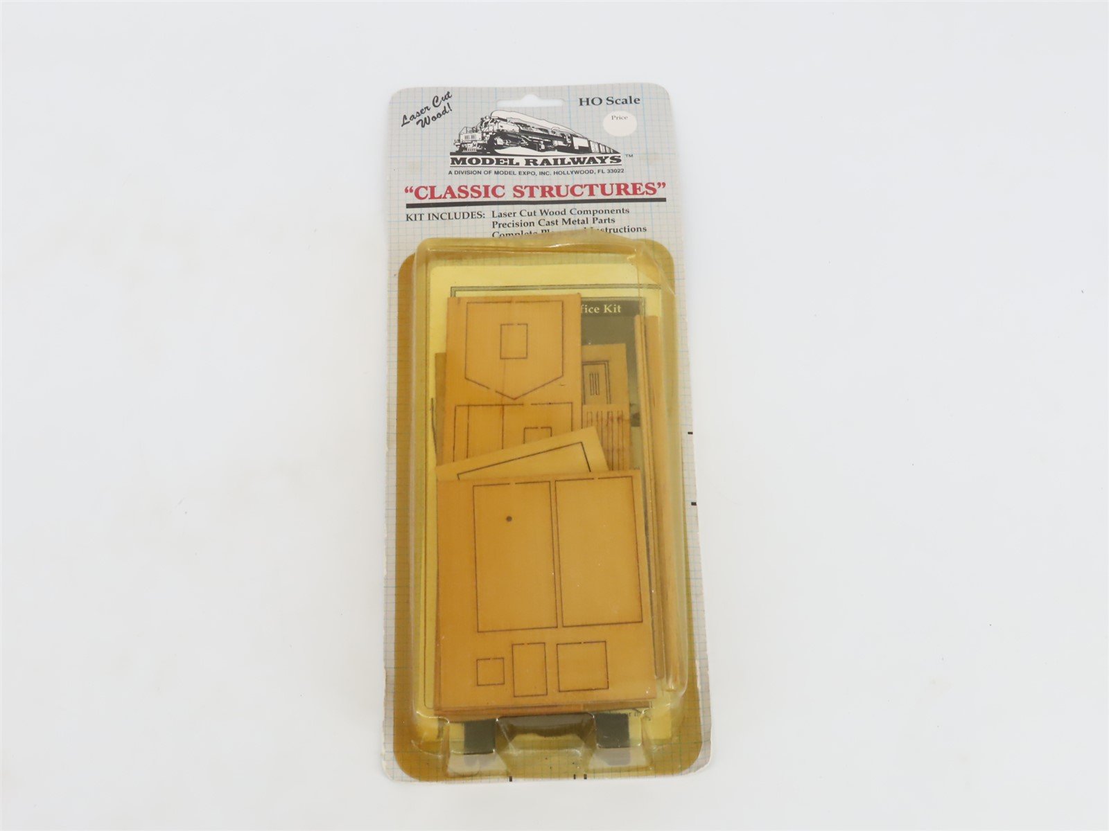 HO 1/87 Scale Model Railways Classic Structures Kit 1004 Yardmaster's Office