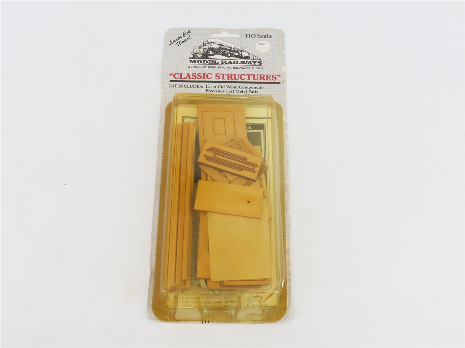 HO 1/87 Scale Model Railways Classic Structures Kit 1005 Fishing Track & Dock