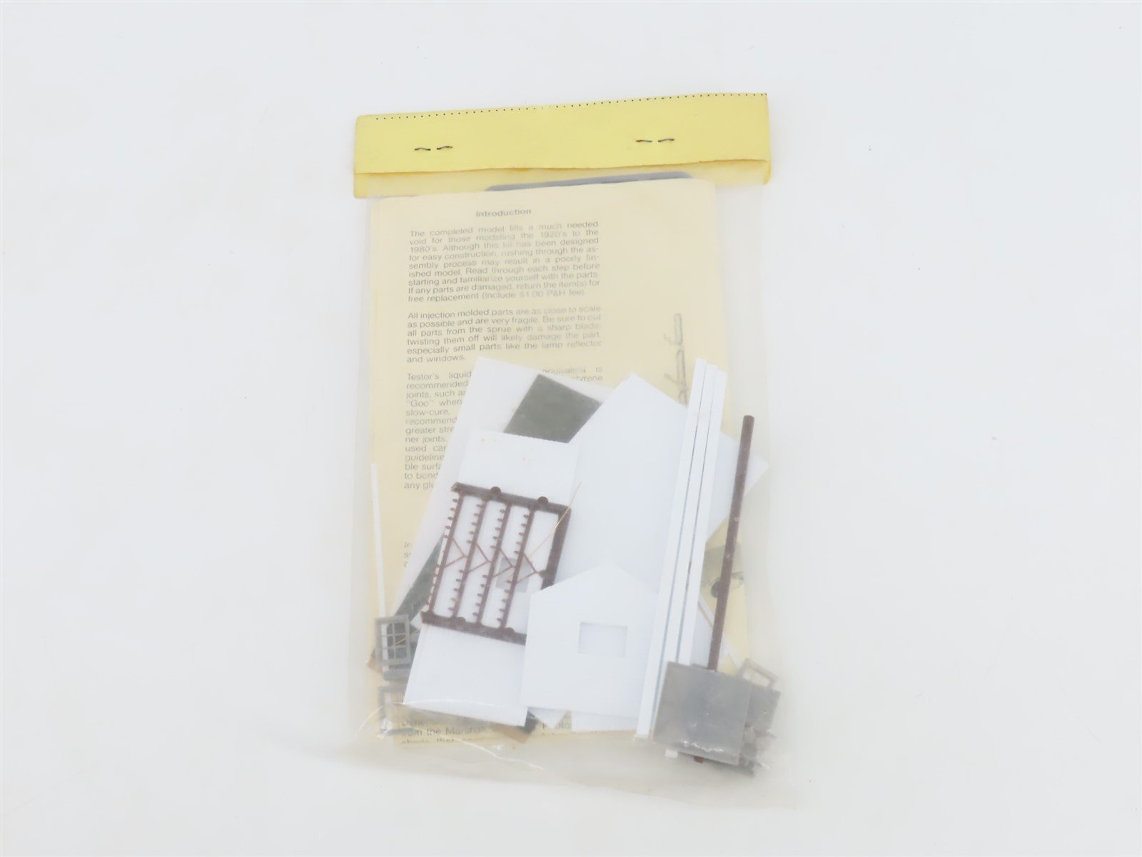 HO 1/87 Scale Smoky Mountain Model Works Kit 8702 Handcar Shed
