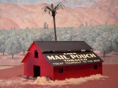 HO 1/87 Scale Alpine Division Scale Models Kit 87 Mail Pouch Tobacco Barn