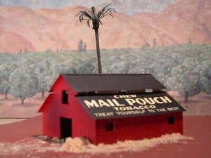 HO 1/87 Scale Alpine Division Scale Models Kit 87 Mail Pouch Tobacco Barn