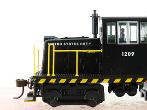 HO Scale Bachmann 85206 US Army GE 45-Ton Switcher Diesel Locomotive #1209 wDCC