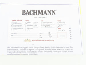 HO Scale Bachmann 85206 US Army GE 45-Ton Switcher Diesel Locomotive #1209 wDCC