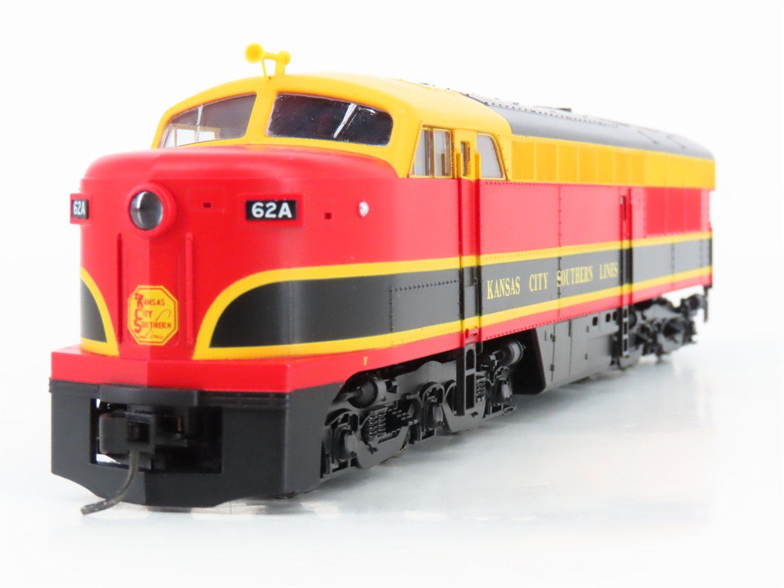 HO Scale Proto 1000 Kansas City Southern Erie-Built A Unit Diesel Loco #62A