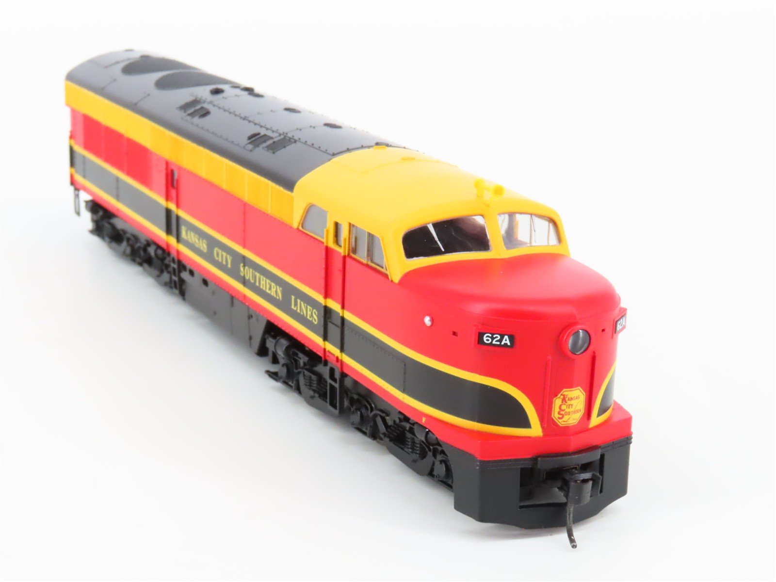 HO Scale Proto 1000 Kansas City Southern Erie-Built A Unit Diesel Loco #62A