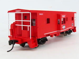 HO Walthers Mainline 910-8656 MP Missouri Pacific Bay Window Caboose #13697