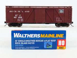 HO Scale Walthers Mainline 910-2504 RI Rock Island 40' Sheathed Boxcar #42199