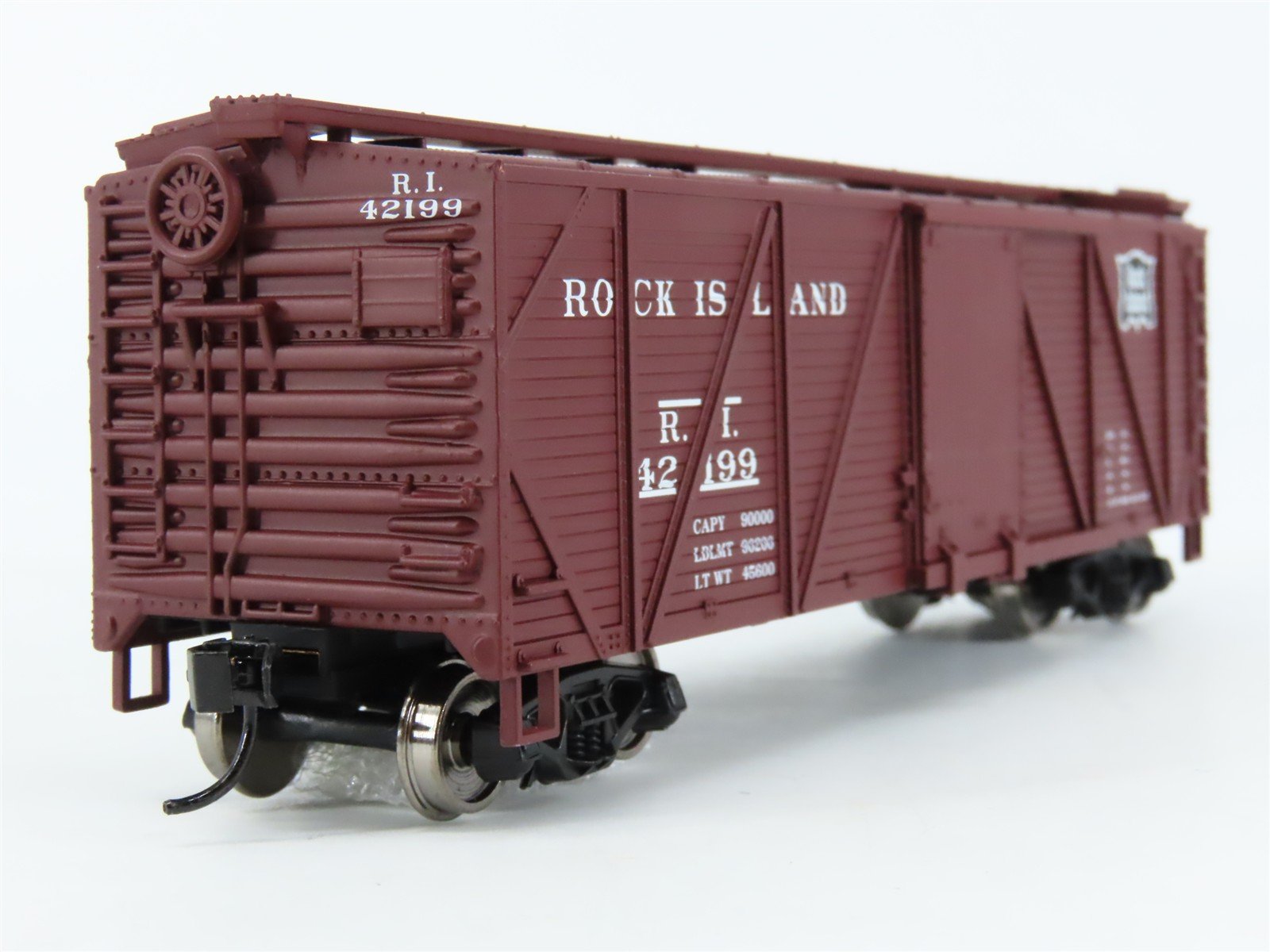 HO Scale Walthers Mainline 910-2504 RI Rock Island 40' Sheathed Boxcar #42199