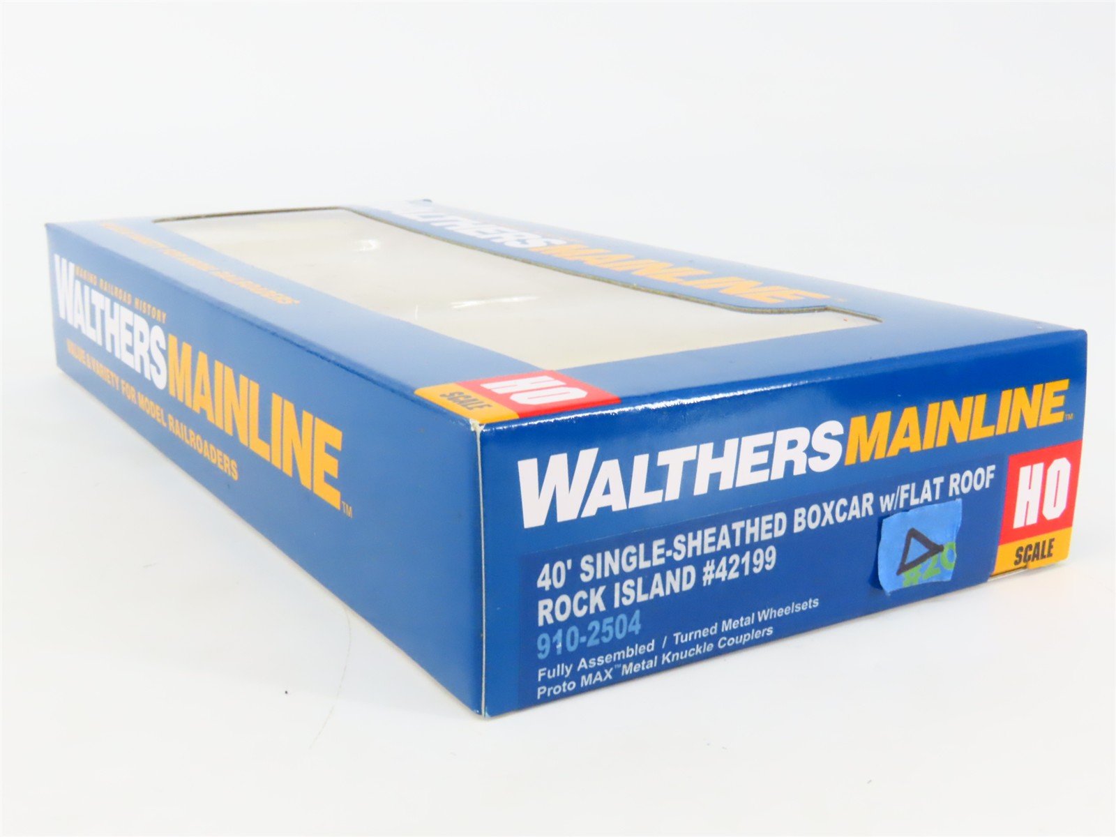 HO Scale Walthers Mainline 910-2504 RI Rock Island 40' Sheathed Boxcar #42199