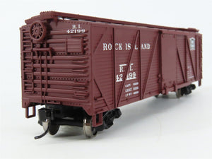 HO Scale Walthers Mainline 910-2504 RI Rock Island 40' Sheathed Boxcar #42199