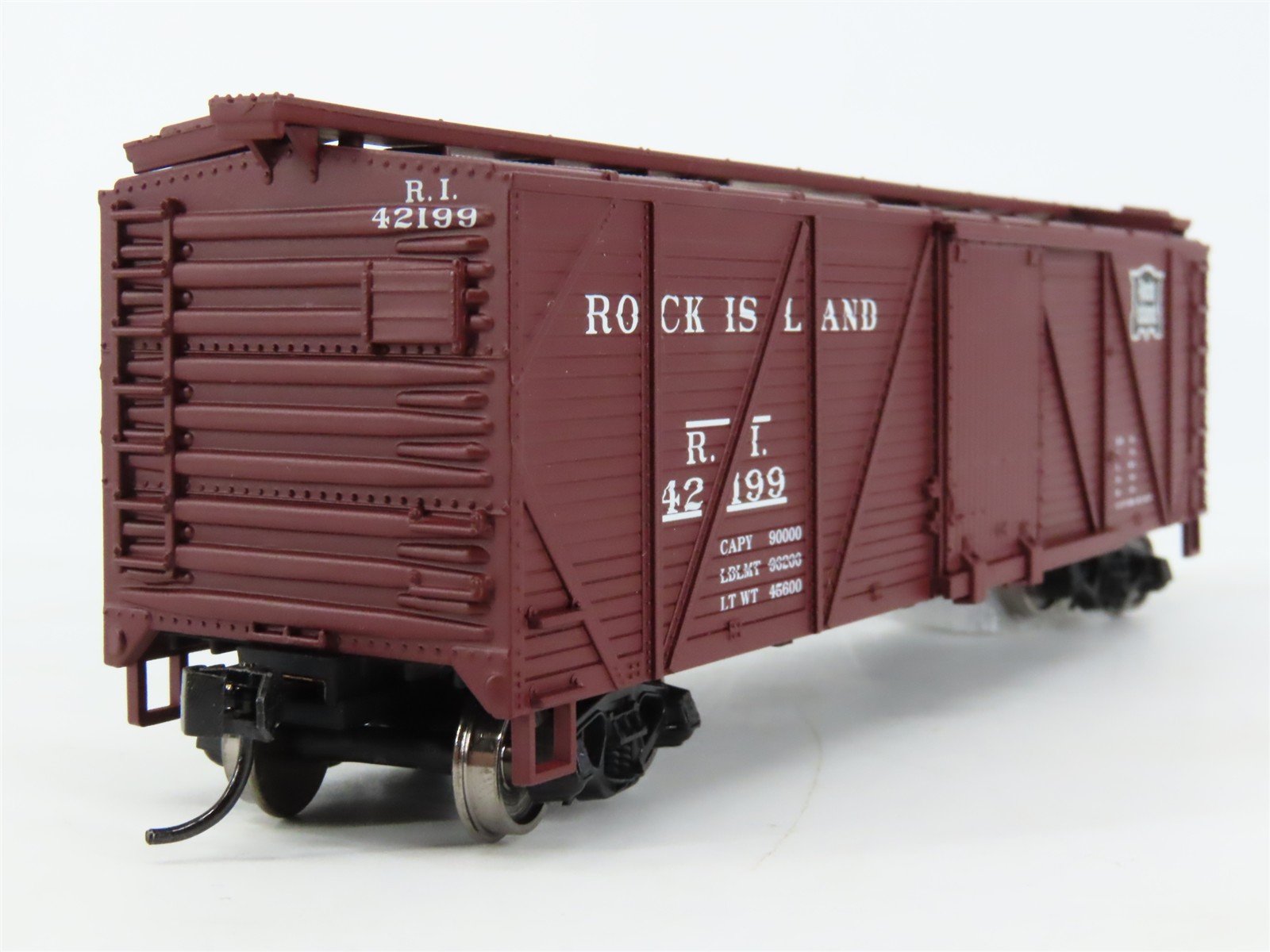 HO Scale Walthers Mainline 910-2504 RI Rock Island 40' Sheathed Boxcar #42199