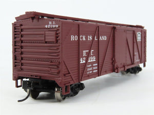 HO Scale Walthers Mainline 910-2504 RI Rock Island 40' Sheathed Boxcar #42199