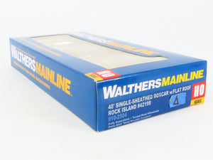 HO Scale Walthers Mainline 910-2504 RI Rock Island 40' Sheathed Boxcar #42199