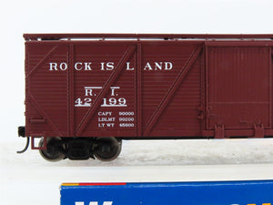 HO Scale Walthers Mainline 910-2504 RI Rock Island 40' Sheathed Boxcar #42199