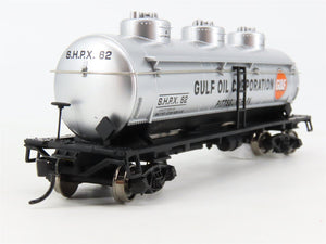 HO Scale Walthers Mainline 910-1114 SHPX Gulf Oil 36' 3-Dome Tankcar #62