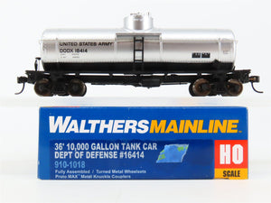 HO Walthers Mainline 910-1018 DODX Department of Defense 36' Tankcar #16414