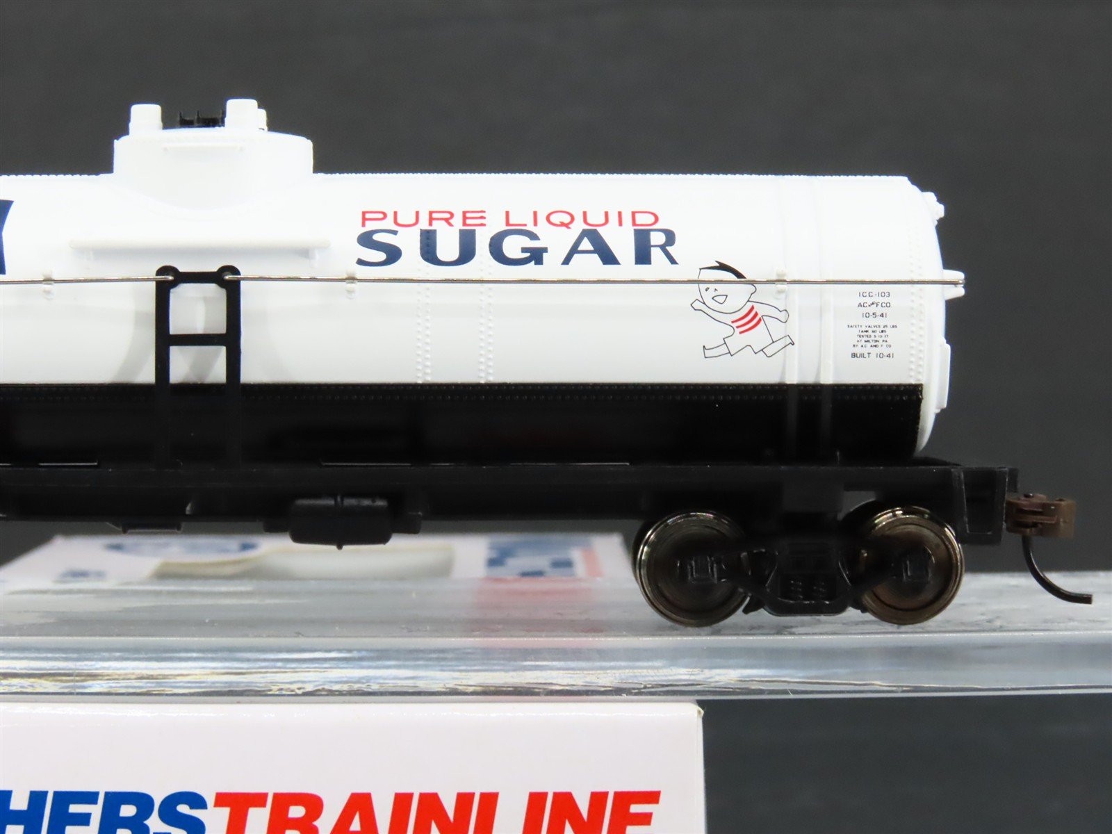 HO Walthers Trainline 931-1618 GATX Godchaux Sugar Single Dome Tank Car #36372