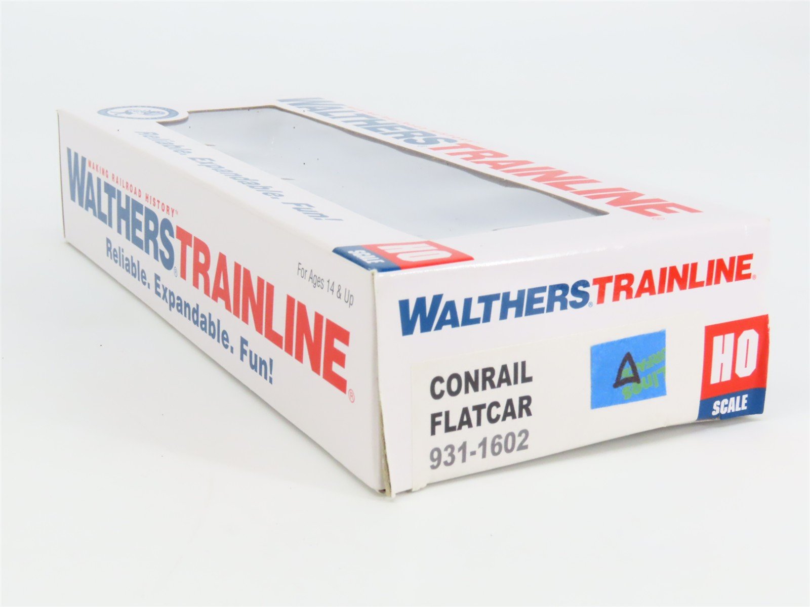 HO Scale Walthers Trainline 931-1602 CR Conrail Flat Car #31092
