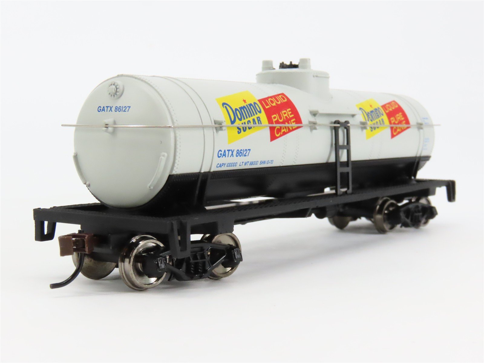 HO Walthers Trainline 931-1617 GATX Domino Sugar Single Dome Tank Car #86127