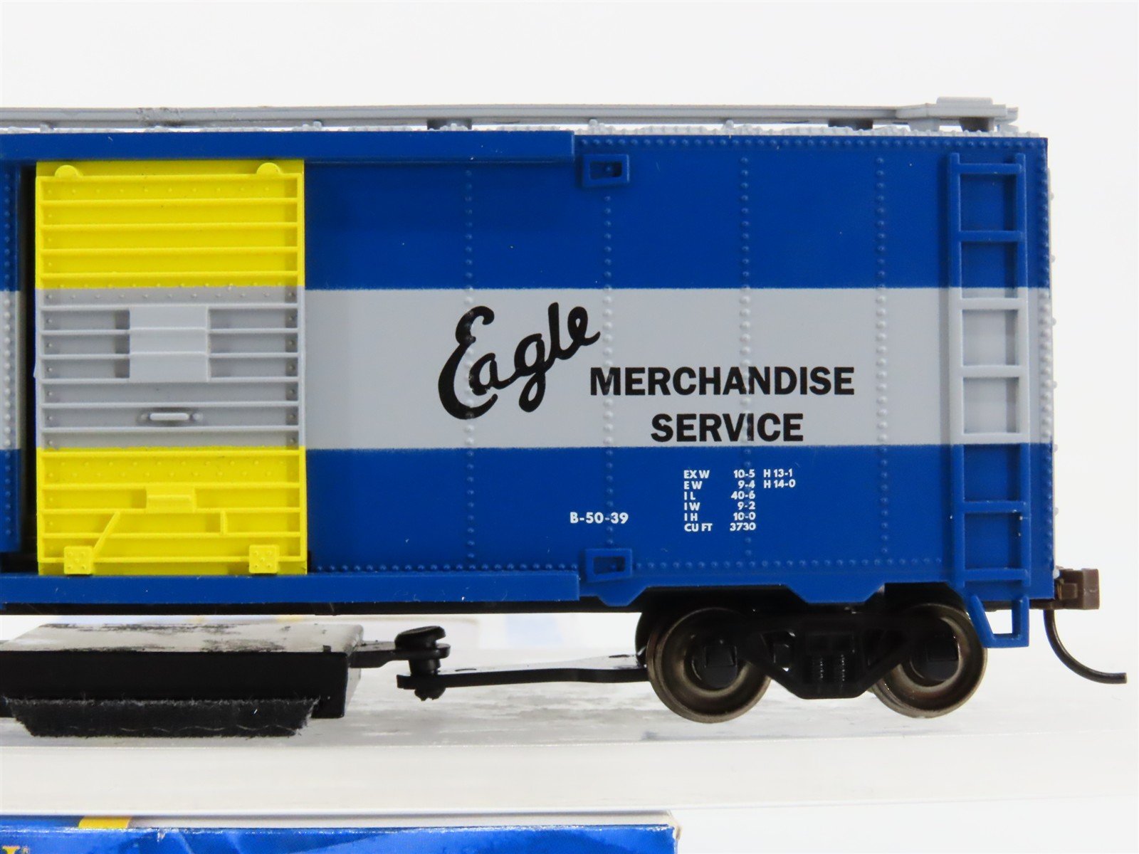 HO Bachmann 16318 MP Missouri Pacific Eagle 40' Track Cleaning Box Car #46960