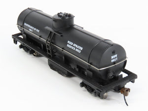 HO Scale Bachmann 16301 MOW Weed Sprayer Service Track Cleaning Tank Car #0017