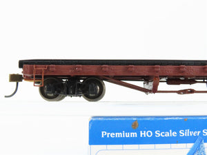 HO Scale Bachmann 18332 Unlettered Flat Car w/ Log Load