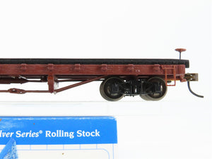 HO Scale Bachmann 18332 Unlettered Flat Car w/ Log Load