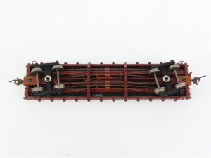 HO Scale Bachmann 18332 Unlettered Flat Car w/ Log Load