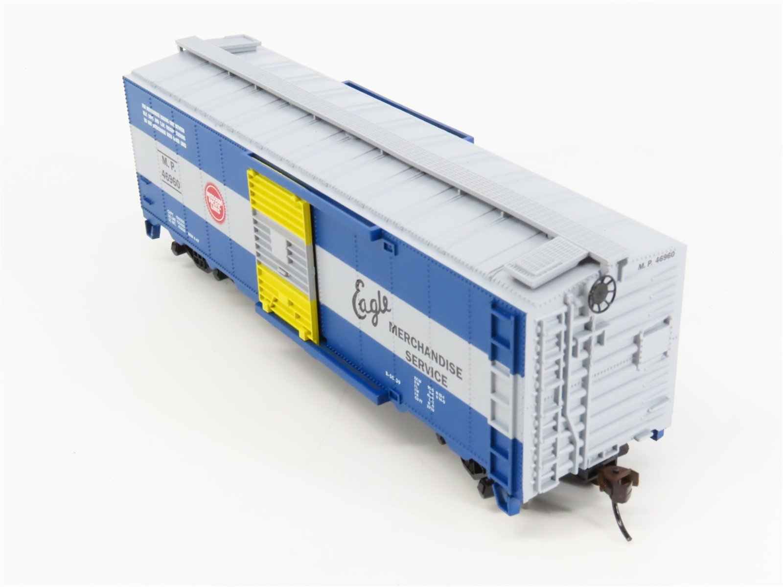 HO Bachmann 16318 MP Missouri Pacific Eagle Track Cleaning 40' Box Car #46960