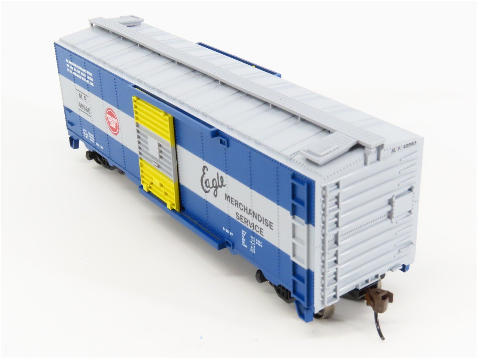 HO Bachmann 16318 MP Missouri Pacific Eagle Track Cleaning 40' Box Car #46960