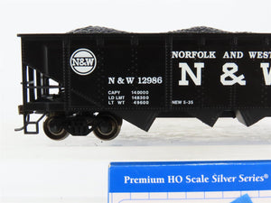 HO Scale Bachmann 17607 N&W Norfolk & Western Railroad 40' 4-Bay Hopper #12986