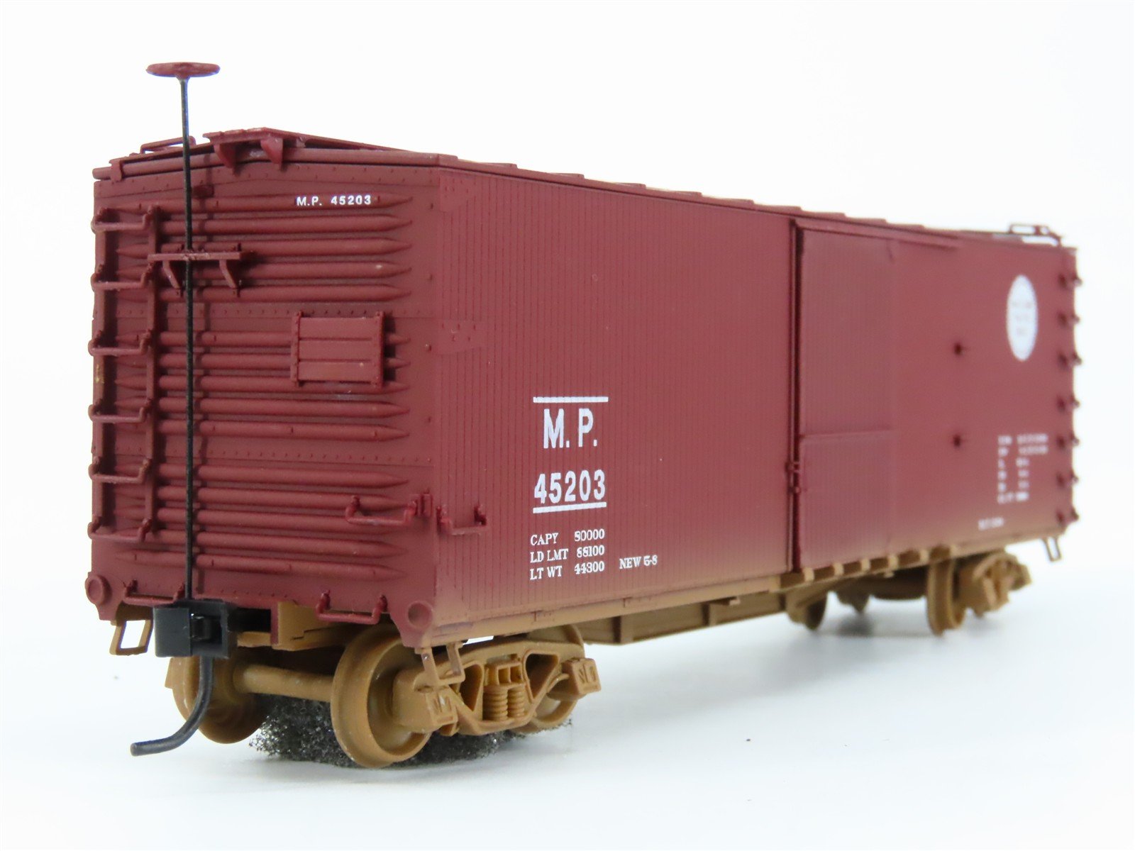 HO Scale Ertl 4373 MP Missouri Pacific Railroad 50' Single Door Box Car #45203