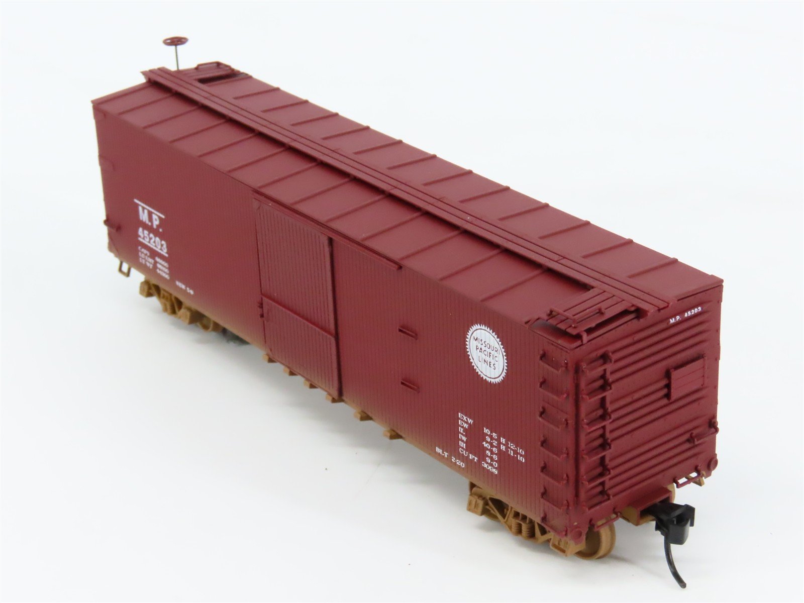 HO Scale Ertl 4373 MP Missouri Pacific Railroad 50' Single Door Box Car #45203