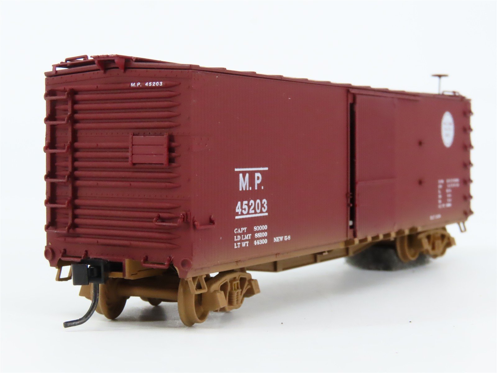 HO Scale Ertl 4373 MP Missouri Pacific Railroad 50' Single Door Box Car #45203