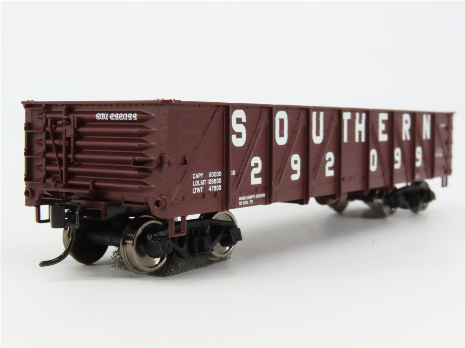 HO Scale Walthers Mainline 910-5679 SOU Southern Railway 40' Gondola #292099