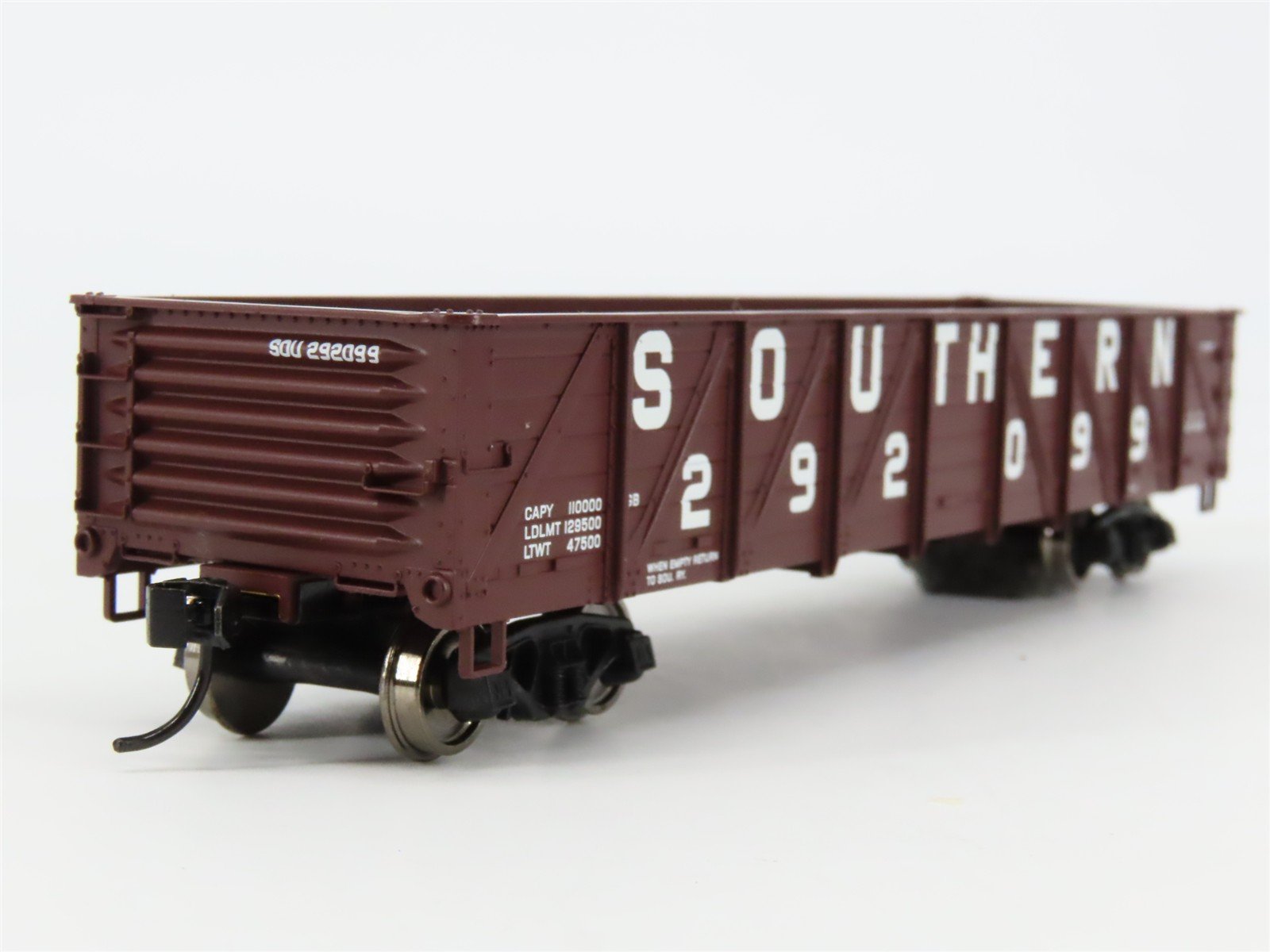 HO Scale Walthers Mainline 910-5679 SOU Southern Railway 40' Gondola #292099
