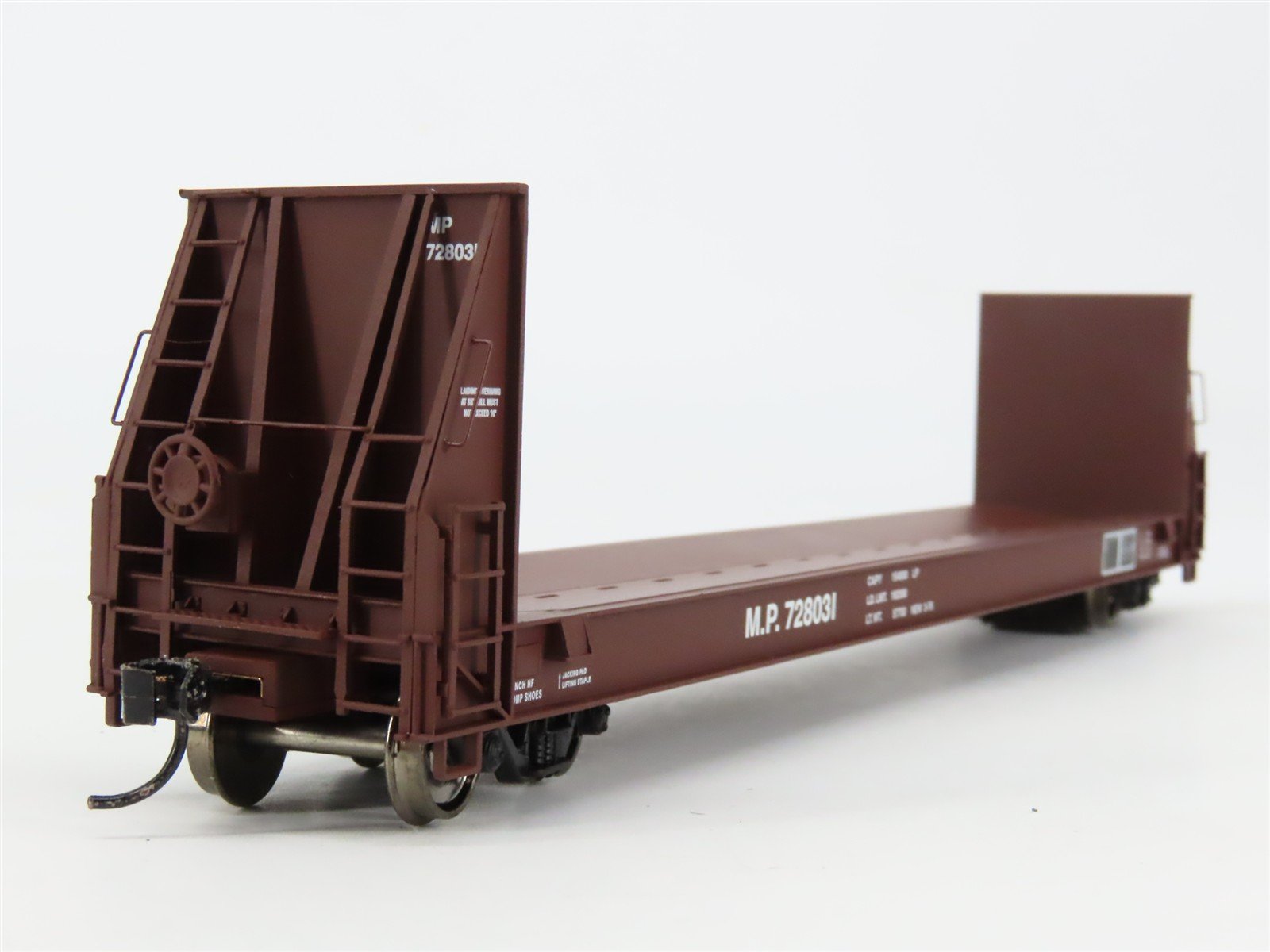 HO Walthers Proto 920-104505 MP Missouri Pacific 50' Pulpwood Flat Car #728031