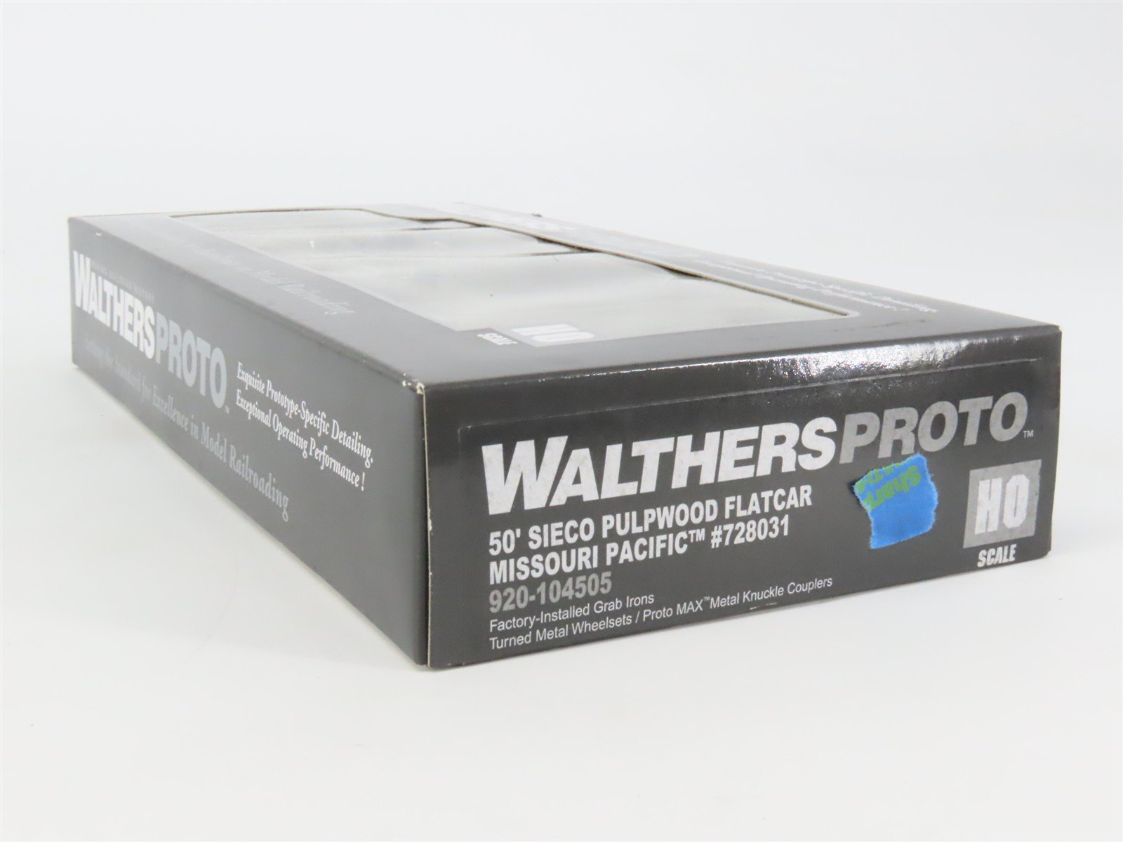 HO Walthers Proto 920-104505 MP Missouri Pacific 50' Pulpwood Flat Car #728031