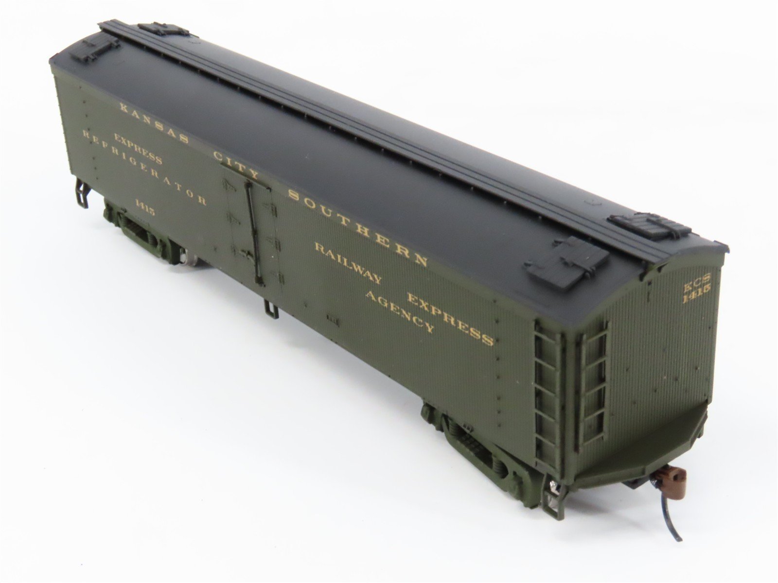 HO Scale Walthers 932-5489 KCS Kansas City Southern Wood Reefer #1415
