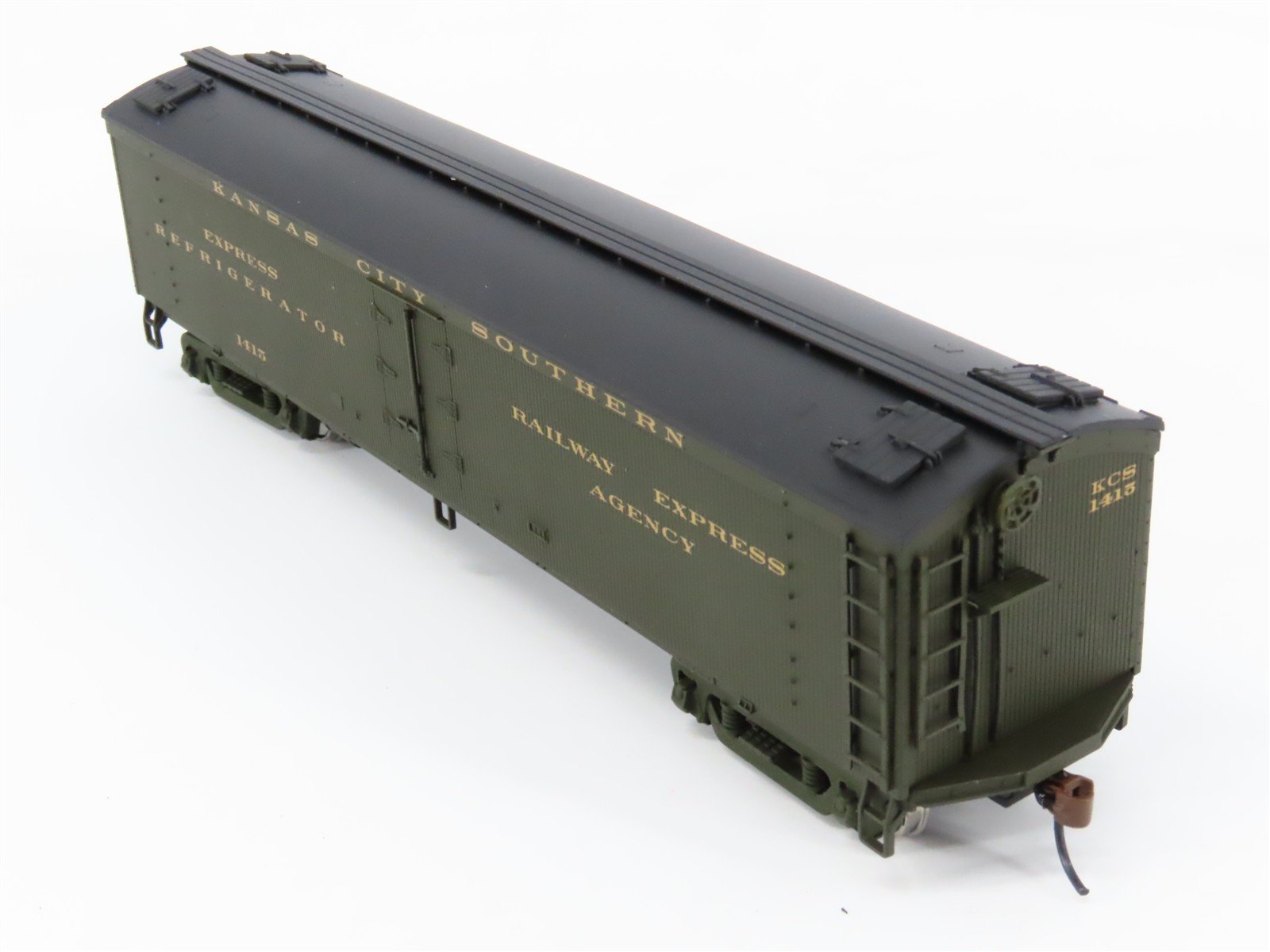 HO Scale Walthers 932-5489 KCS Kansas City Southern Wood Reefer #1415
