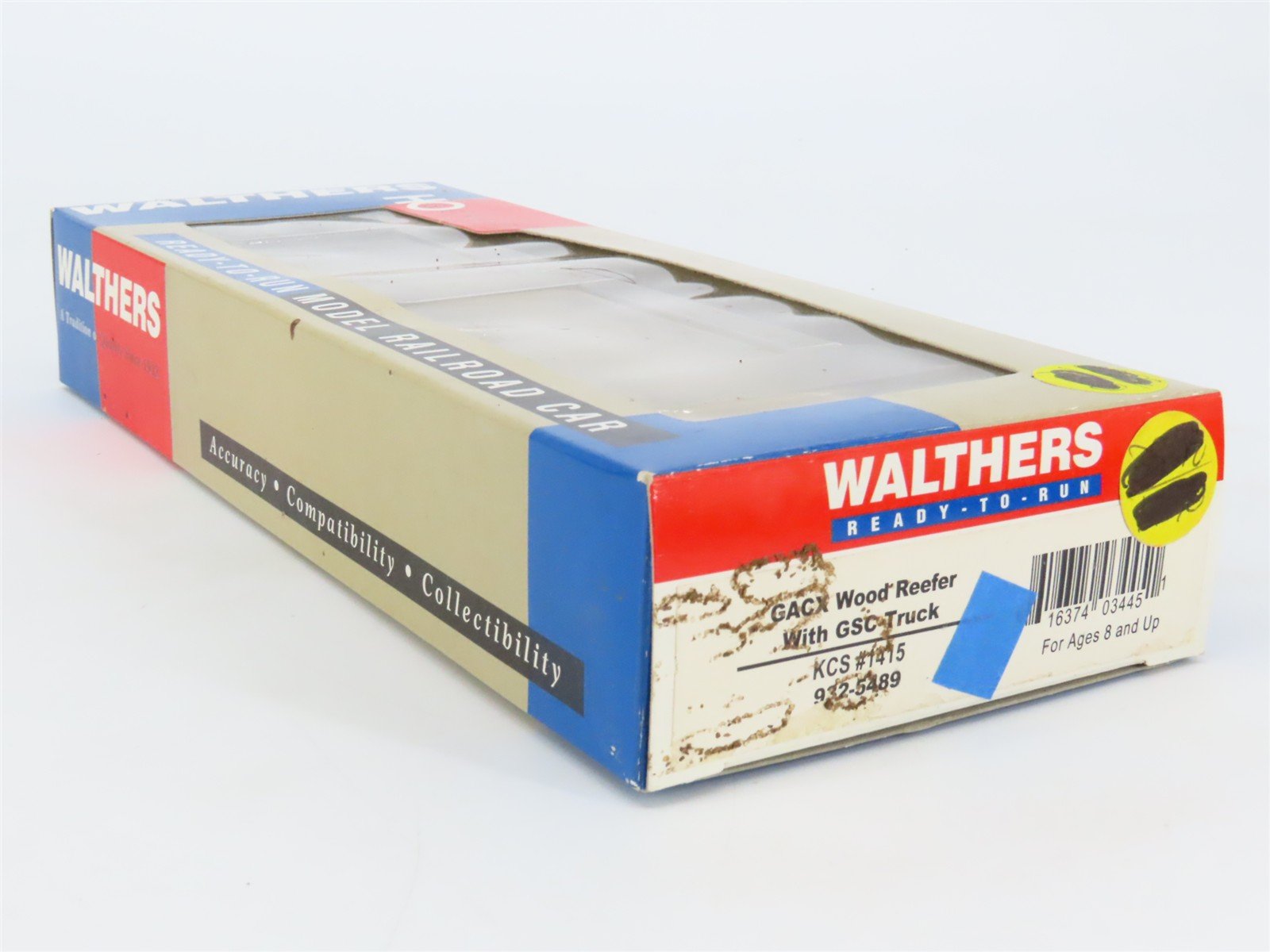 HO Scale Walthers 932-5489 KCS Kansas City Southern Wood Reefer #1415