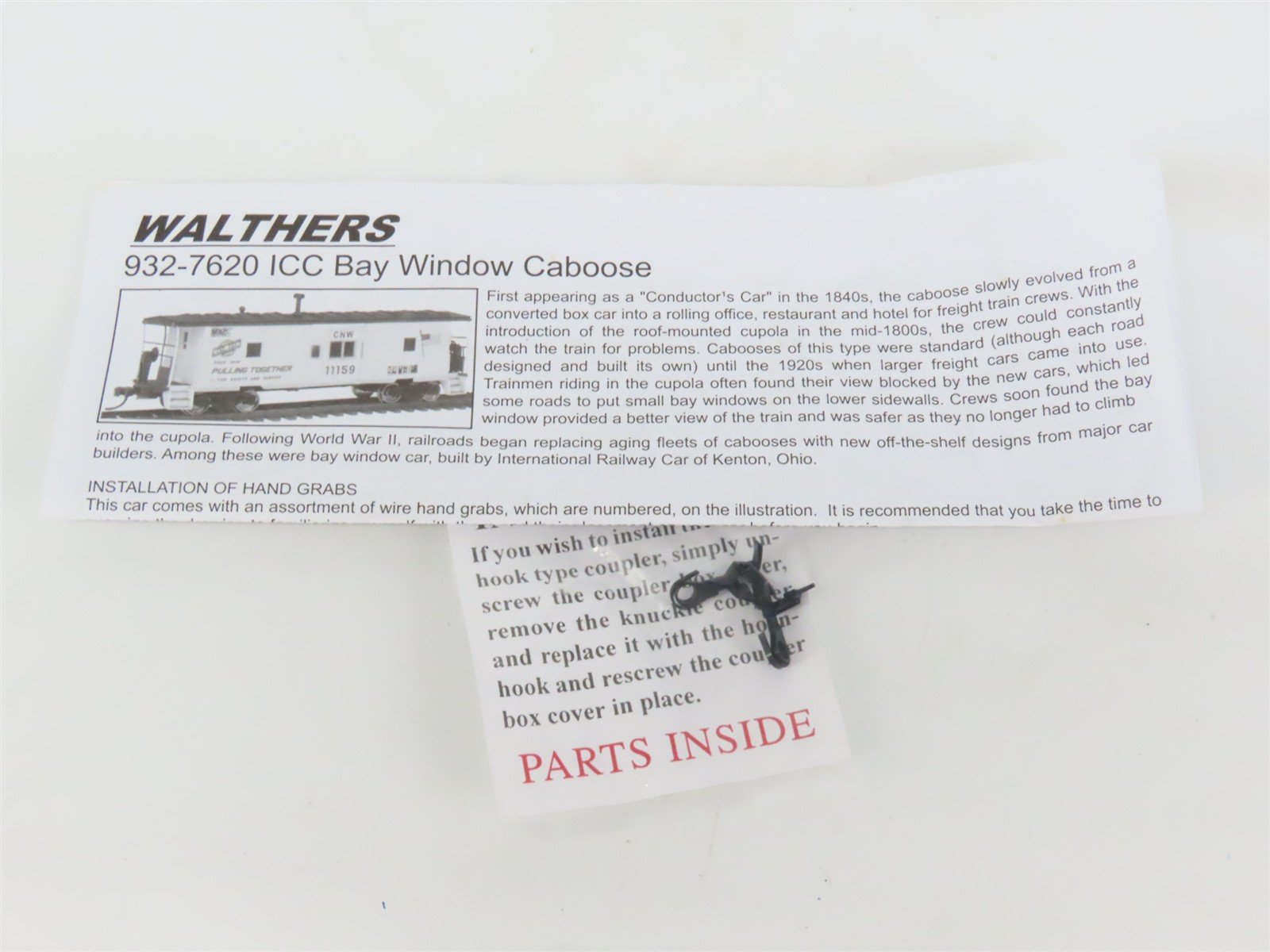 HO Scale Walthers Platinum Line 932-40469 MP Missouri Pacific Caboose #13676
