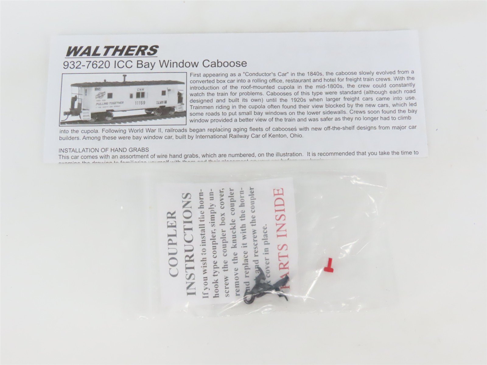 HO Scale Walthers Platinum Line 932-40469 MP Missouri Pacific Caboose #13676