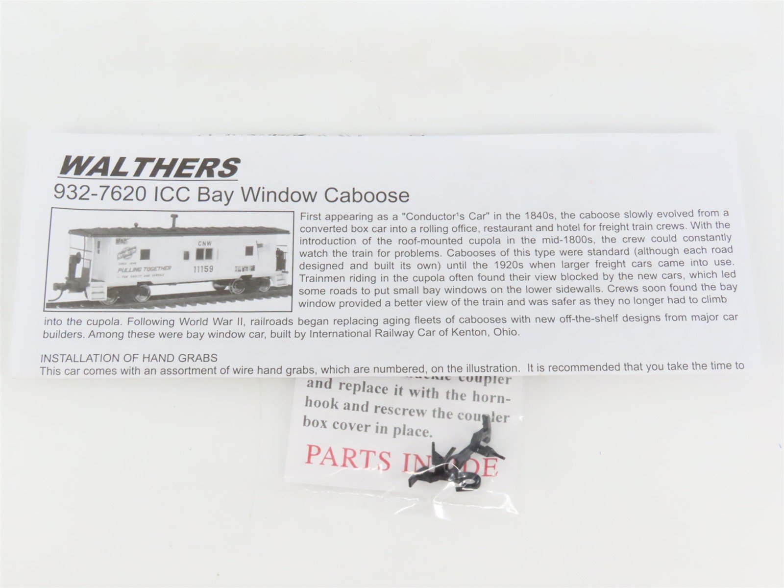 HO Scale Walthers Platinum Line 932-40470 MP Missouri Pacific Caboose #13666