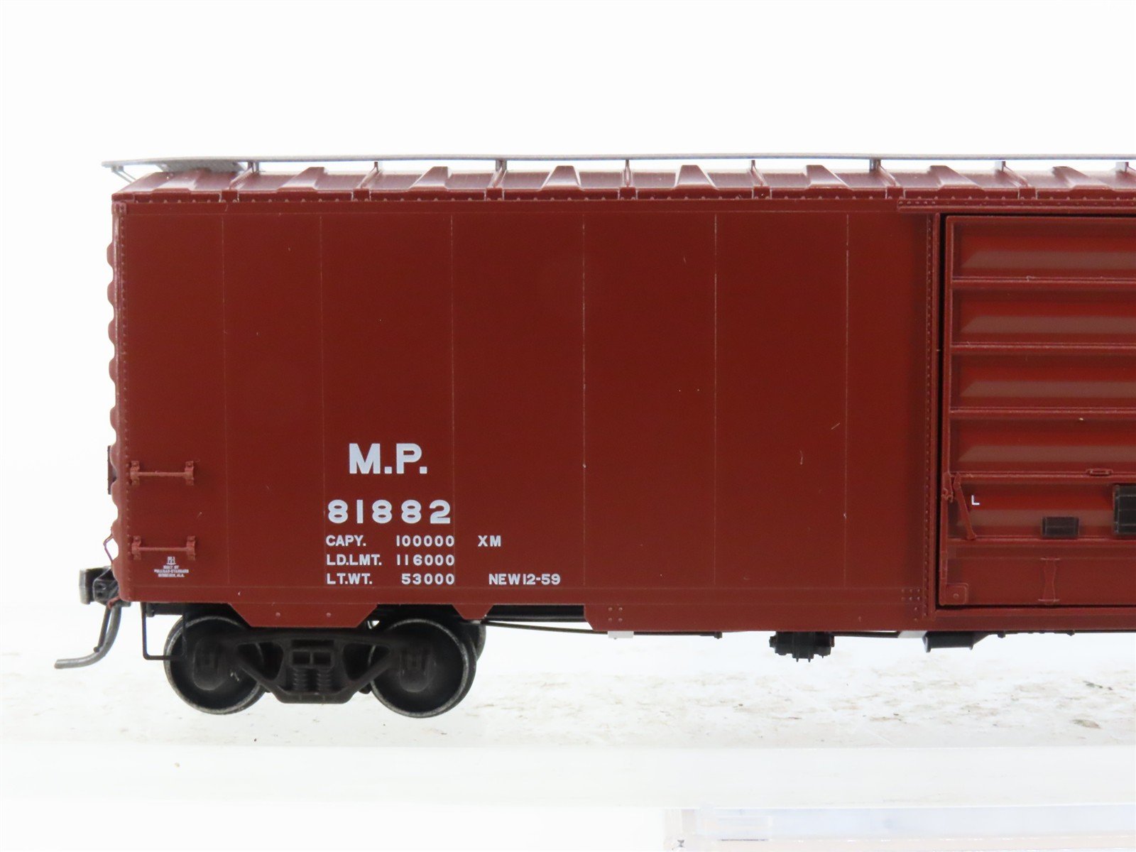 HO Scale Kadee 6375 MP Missouri Pacific Eagles 50' Single Door Box Car #81882