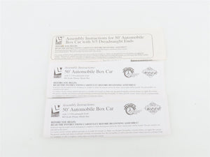 LOT of 3 HO Scale PROTO 2000 Kits KCS/SOU Railroad 50' Automobile Box Cars