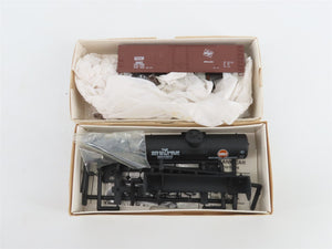LOT of 6 HO Scale Walthers Kits MILW/KCS/GRCX/MP/AROX Assorted Freight Cars
