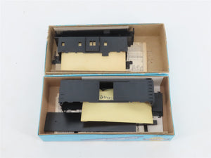 LOT of 5 HO Scale Athearn Kits Undecorated Caboose, Box Car, & Tank Cars